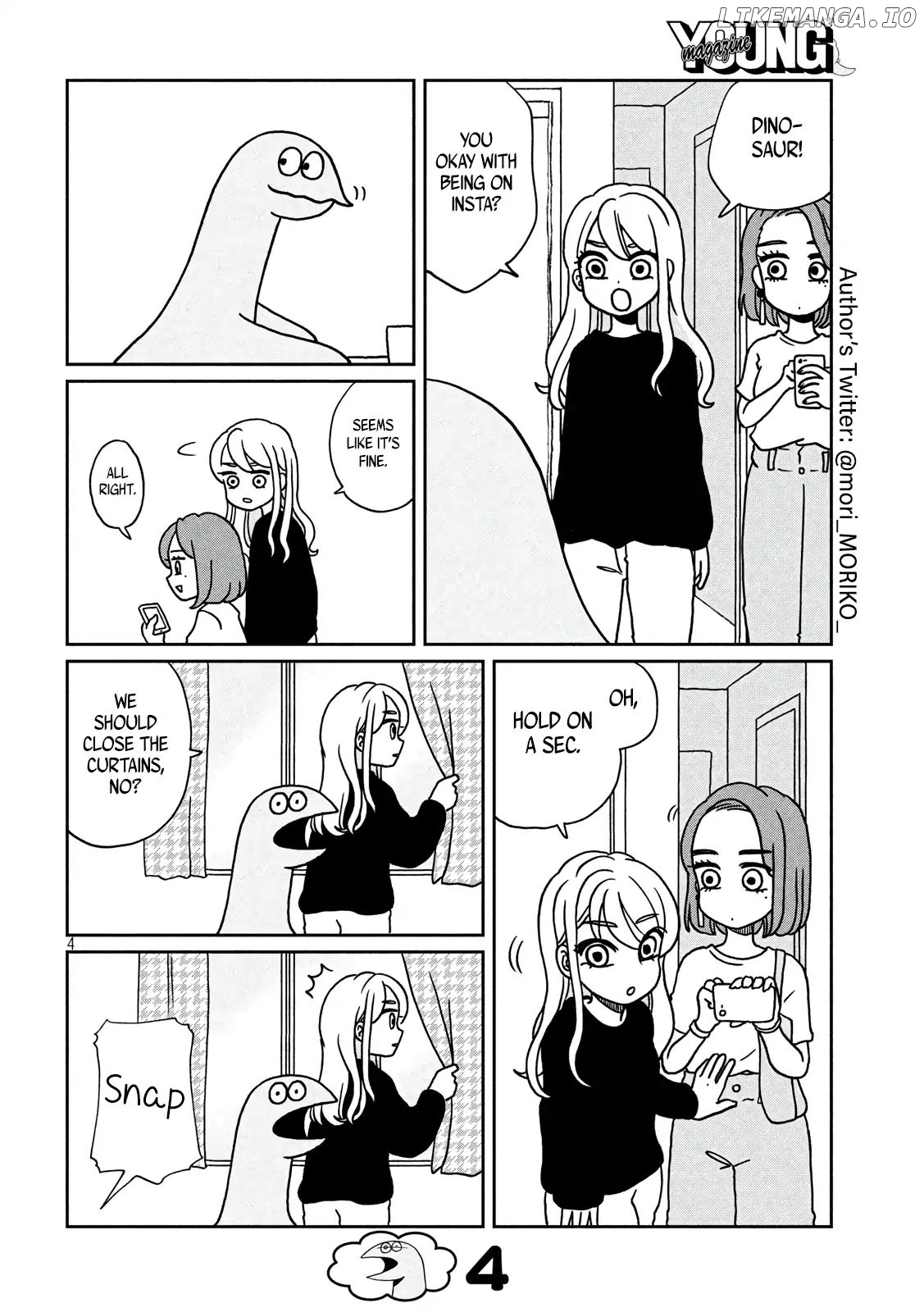 Gyaru and Dinosaur chapter 3 - page 4