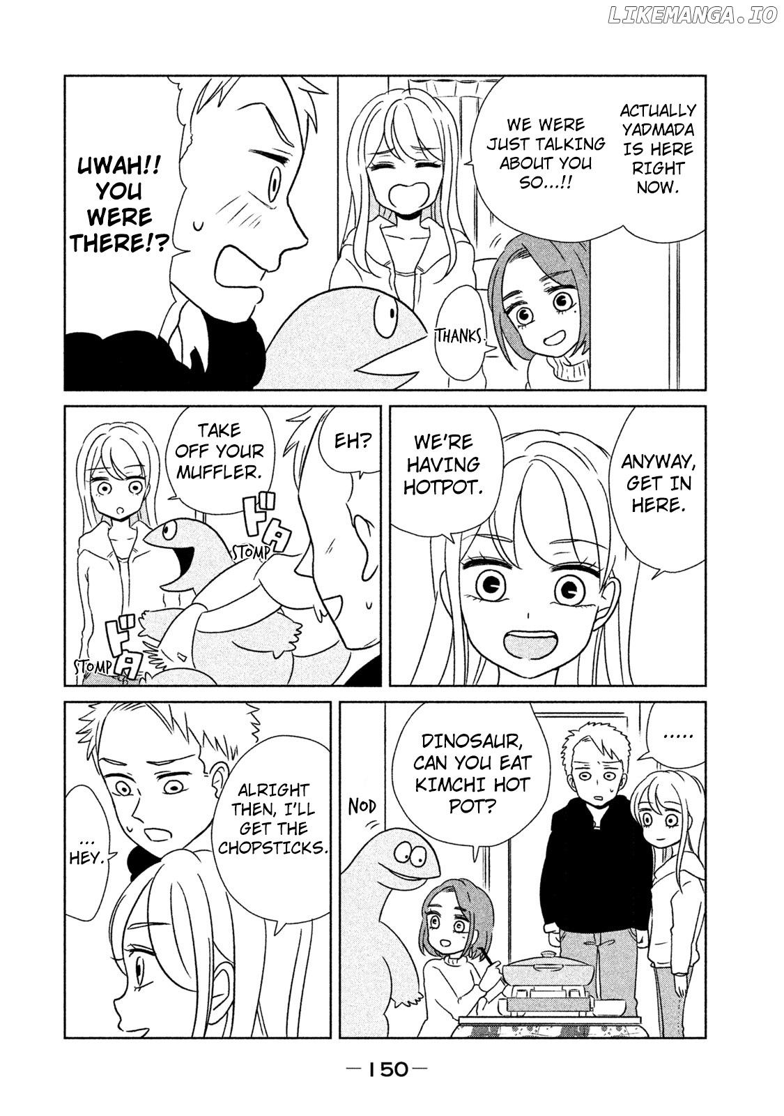 Gyaru and Dinosaur chapter 15 - page 8