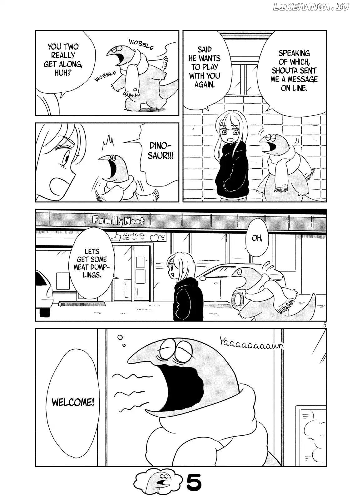 Gyaru and Dinosaur chapter 12 - page 5