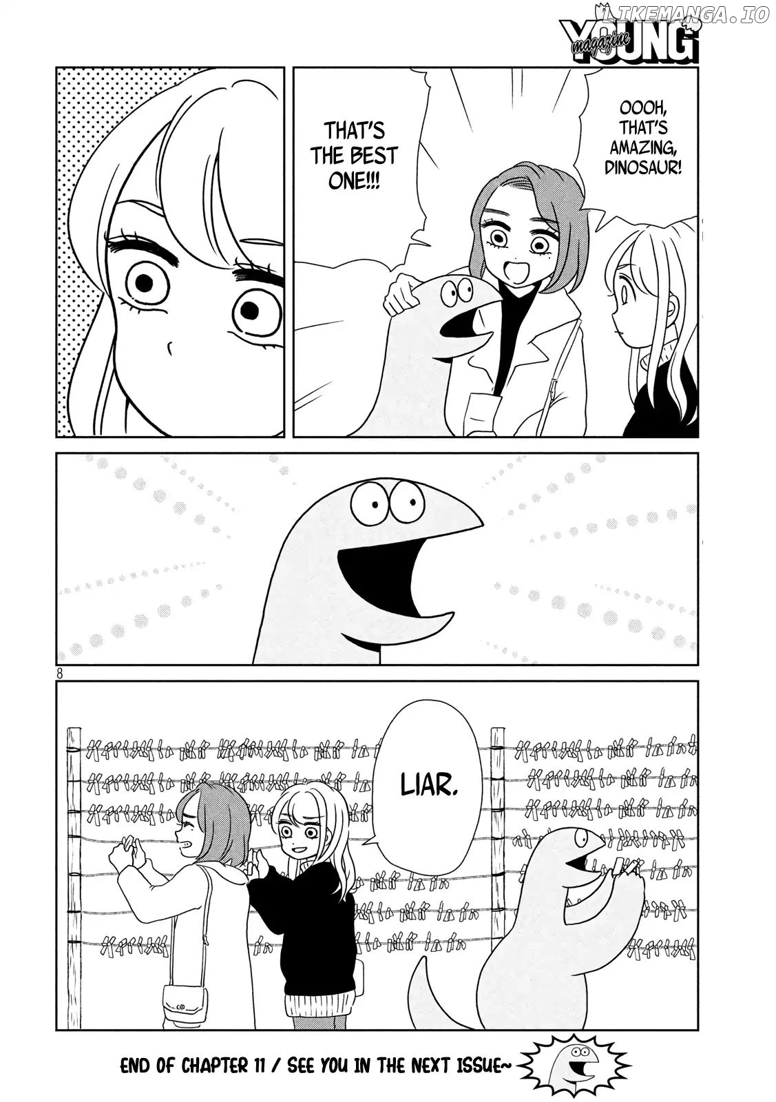 Gyaru and Dinosaur chapter 11 - page 8