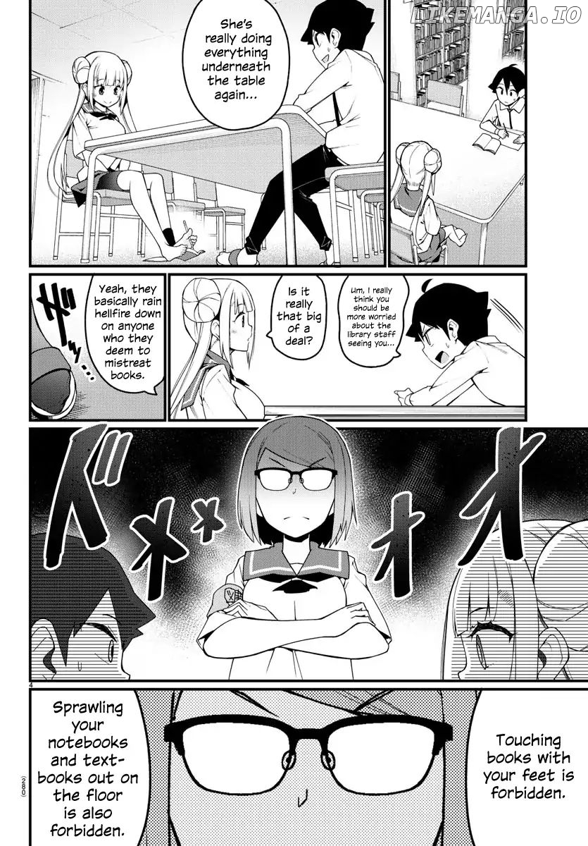 Ashigei Shoujo Komura-San chapter 6 - page 4