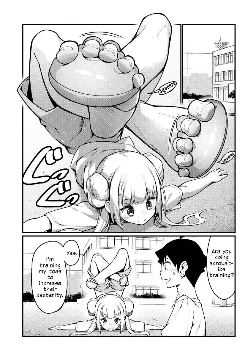 Ashigei Shoujo Komura-San chapter 22 - page 2