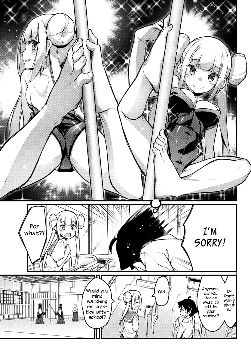 Ashigei Shoujo Komura-San chapter 31 - page 3