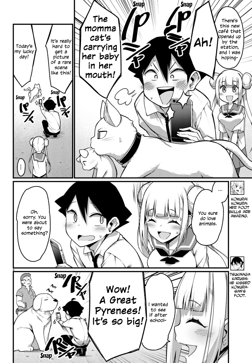 Ashigei Shoujo Komura-San chapter 9 - page 4