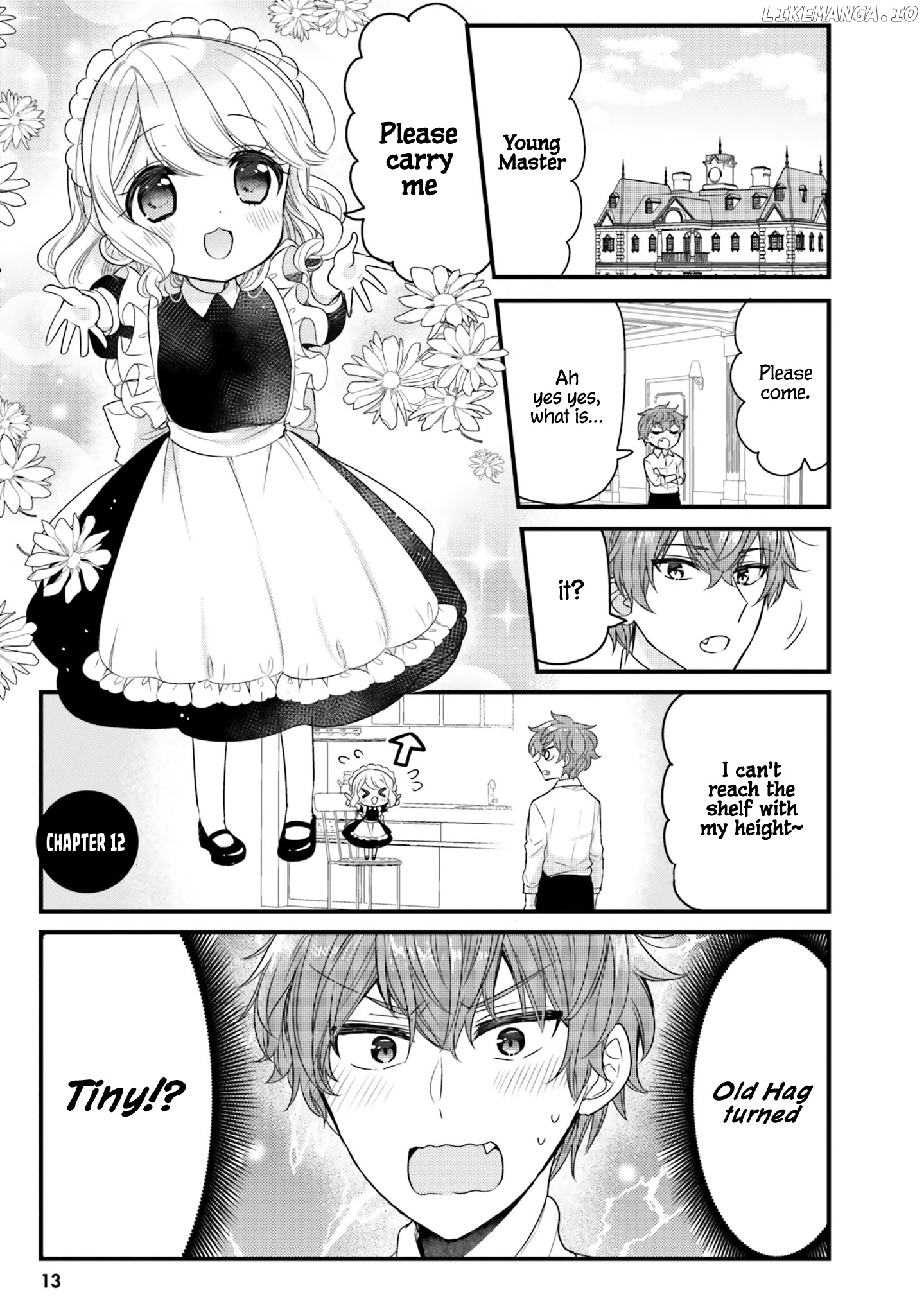 Tekito Na Maid No Oneesan & Erasou De Ichizu Na Botchan chapter 12 - page 1