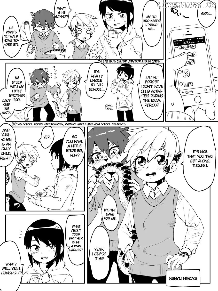 Kemono-Human School chapter 7 - page 1