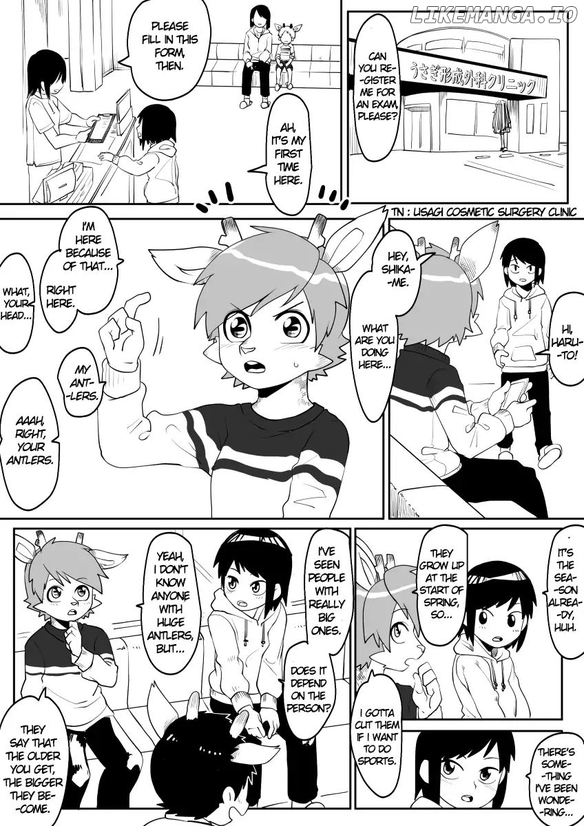 Kemono-Human School chapter 12 - page 1