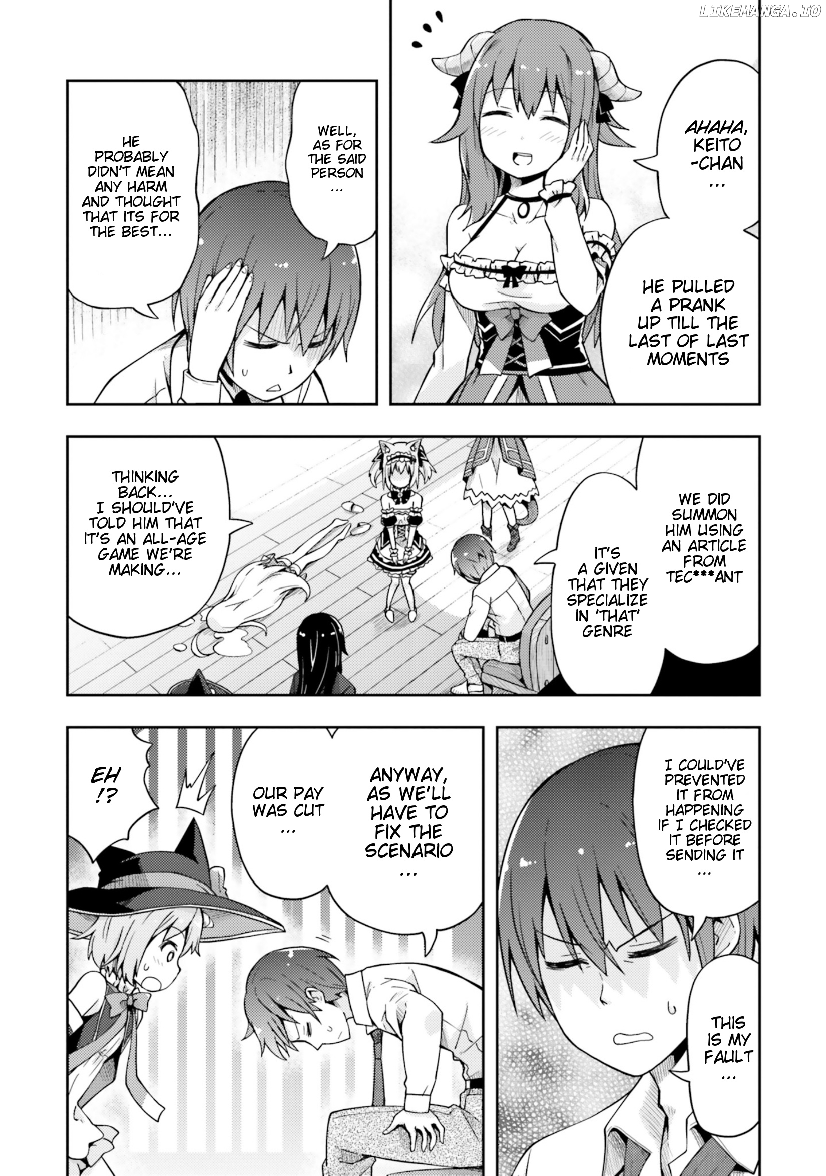 Dare ga Yonda no!? ~Isekai to Game-dzukuri to Recruit Shoukan~ chapter 7 - page 23