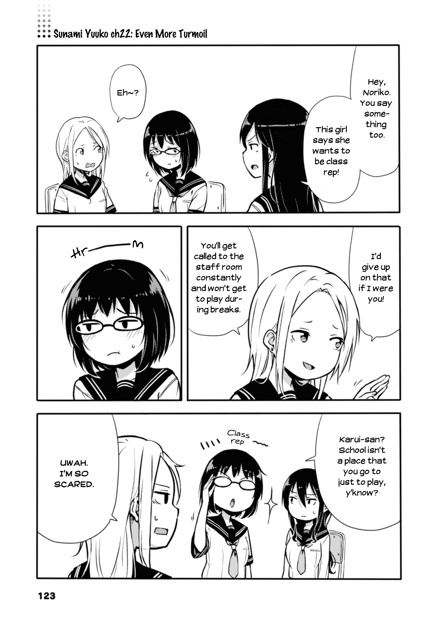 Sunami Yuuko And The Yuri People chapter 22 - page 1