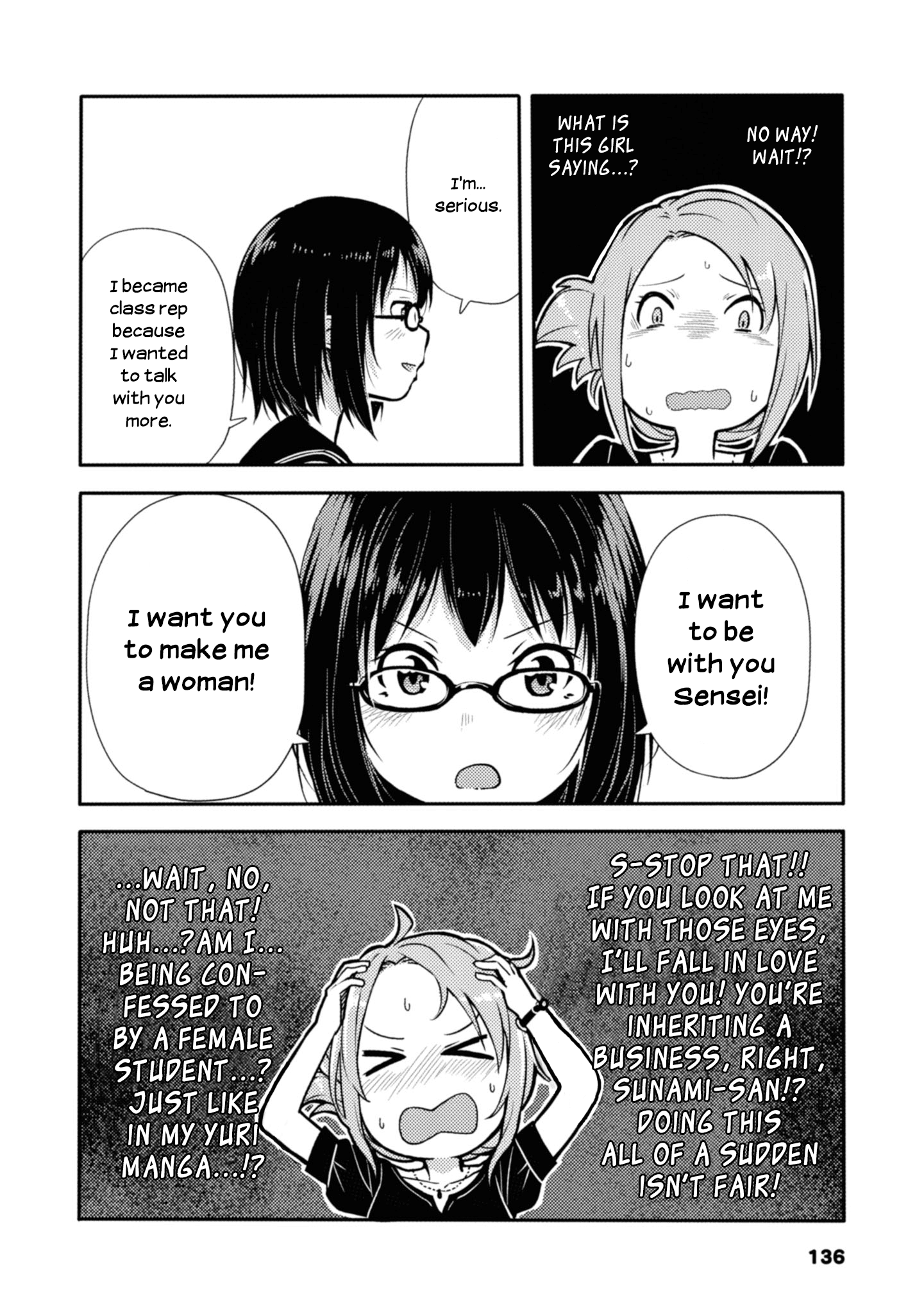 Sunami Yuuko And The Yuri People chapter 24 - page 2