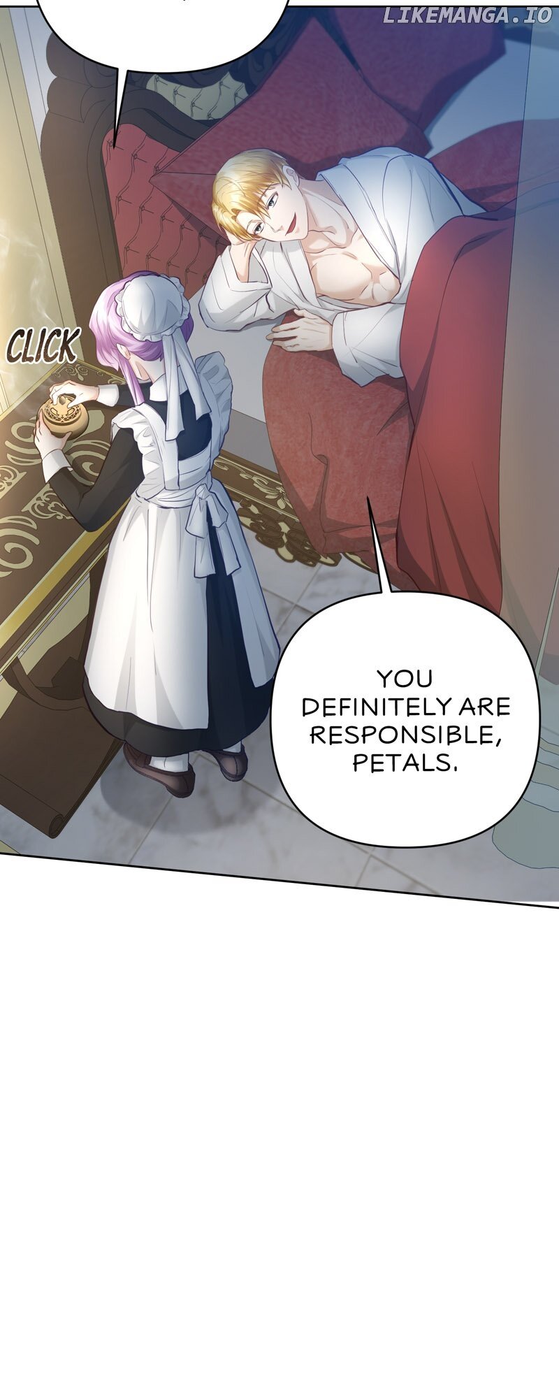 The Cursed Prince and His Clairvoyant Maid Chapter 7 - page 12