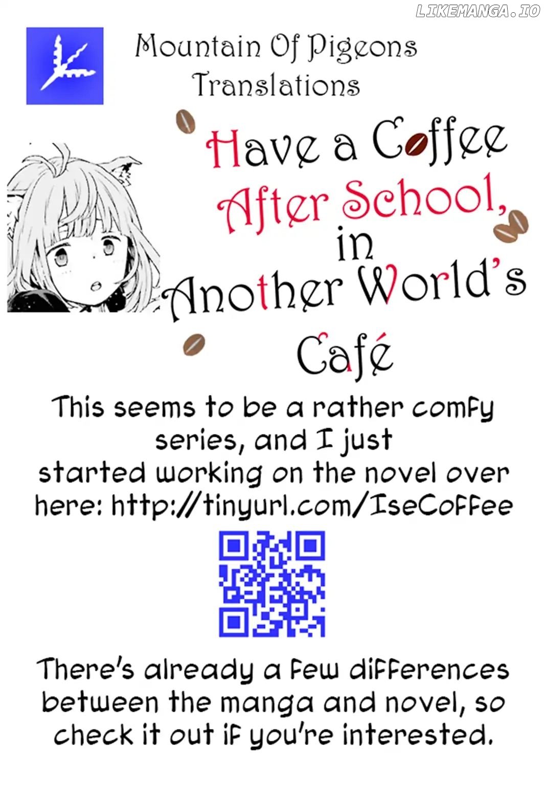 Have a Coffee After School, In Another World’s Café chapter 1 - page 20