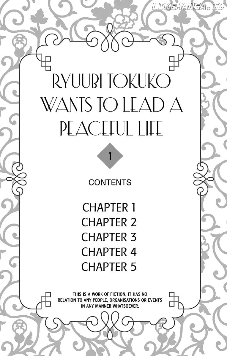 Ryuubi Tokuko Wants To Live Quietly chapter 1 - page 3