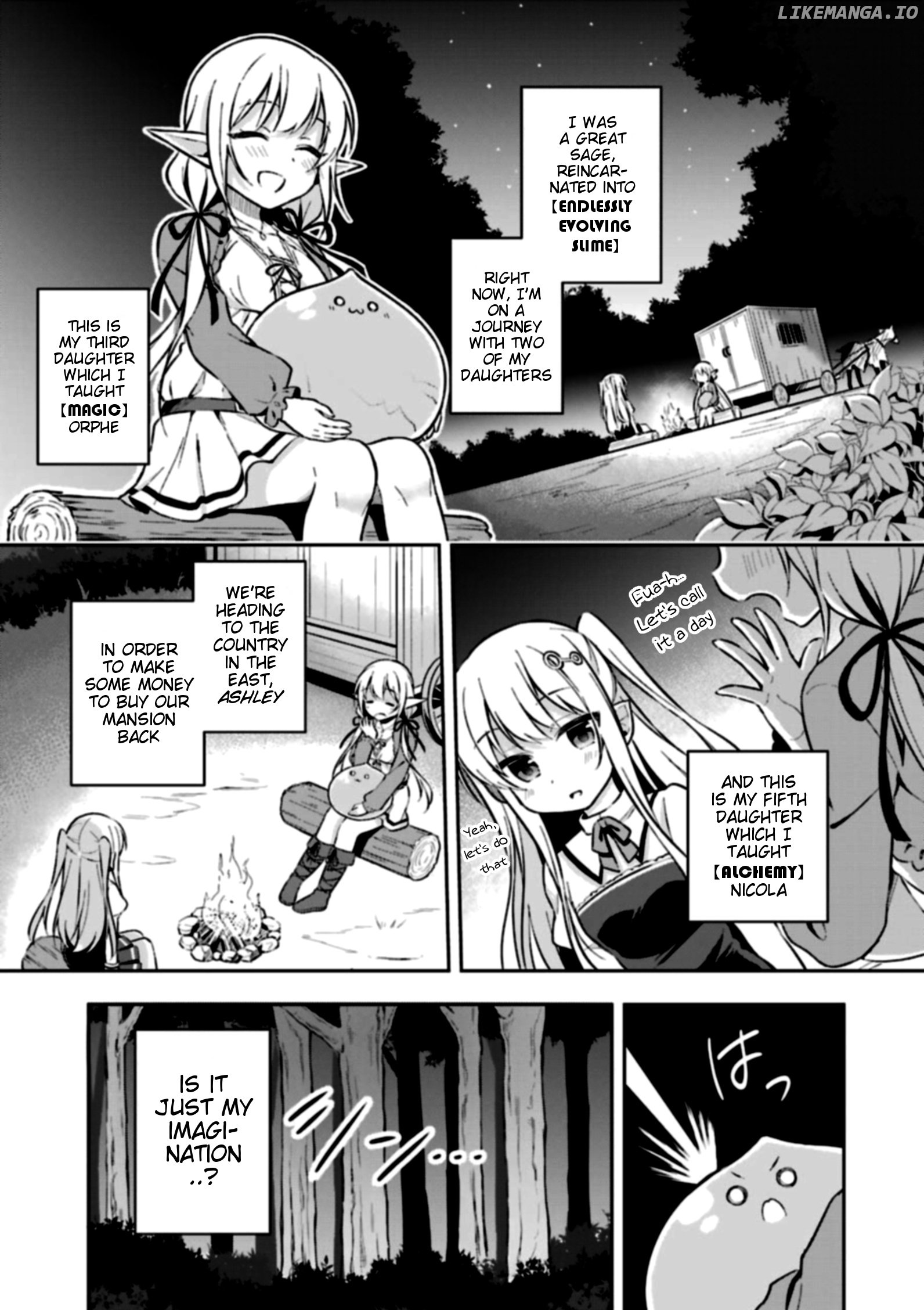 Slime Tensei. Daikenja ga Youjo Elf ni Dakishimeraretemasu chapter 2 - page 2