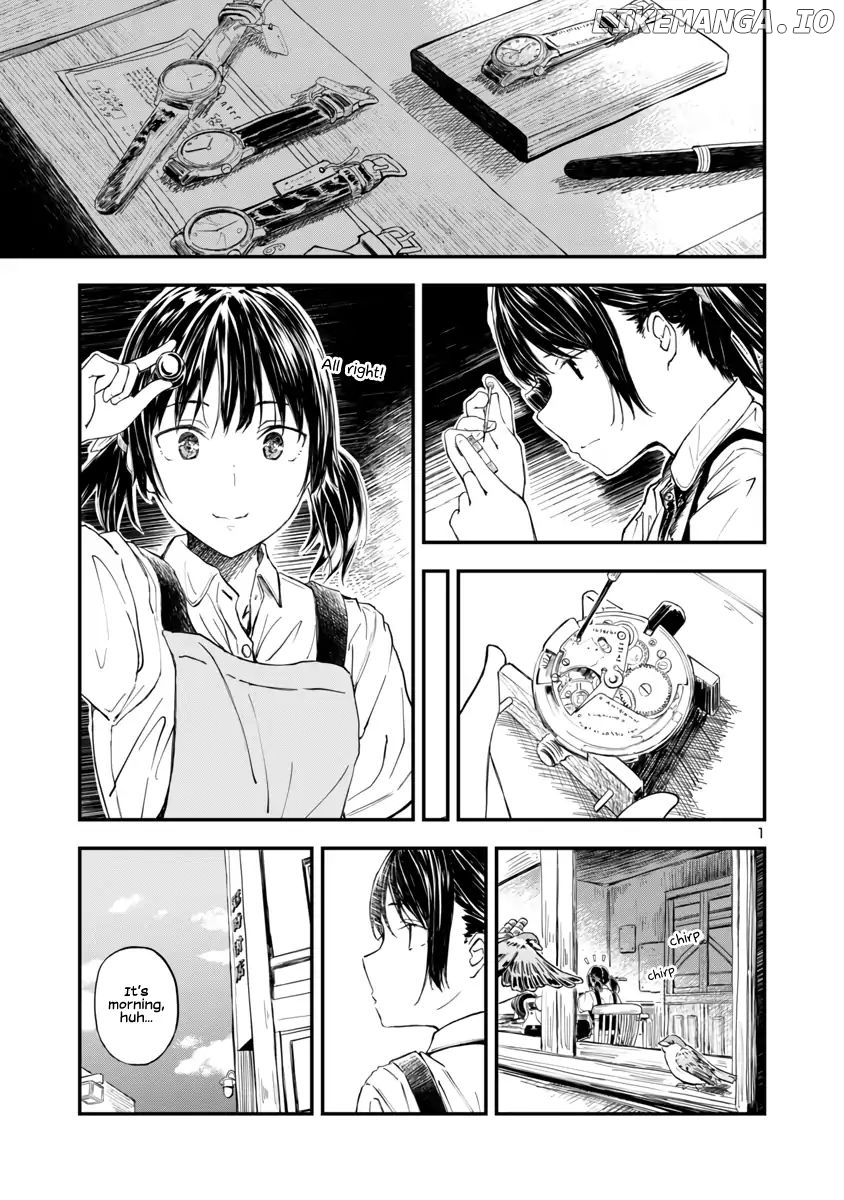 Kanmuri-san's Watch Workshop chapter 1 - page 1