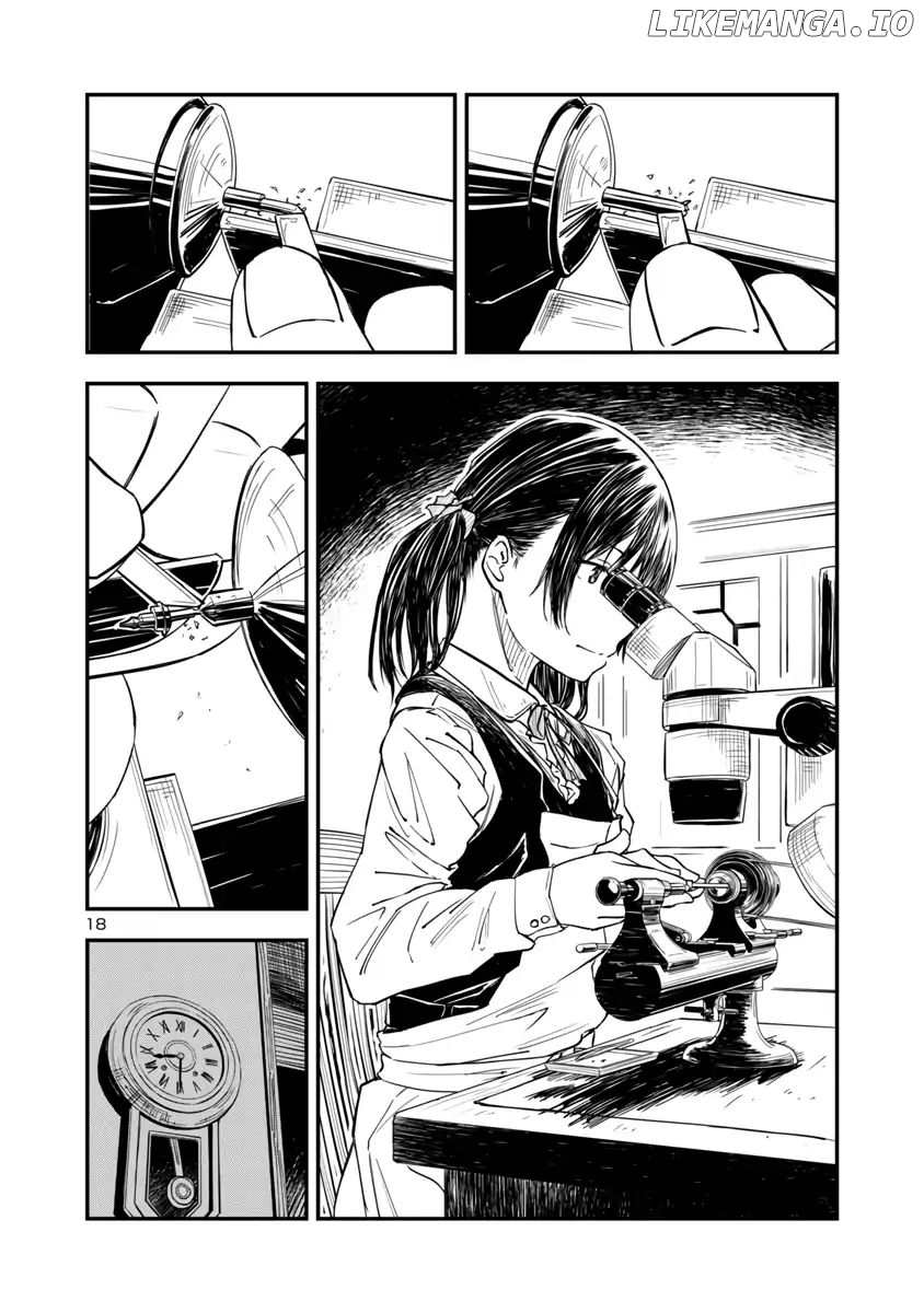 Kanmuri-san's Watch Workshop chapter 1 - page 17