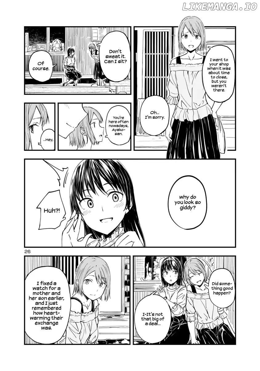 Kanmuri-san's Watch Workshop chapter 1 - page 23