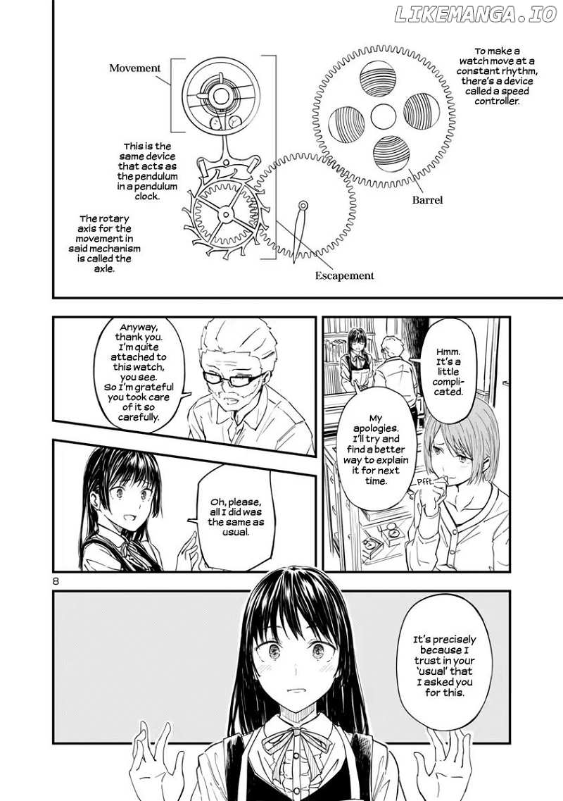 Kanmuri-san's Watch Workshop chapter 1 - page 7