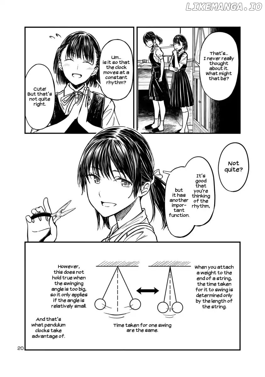 Kanmuri-san's Watch Workshop chapter 3 - page 20