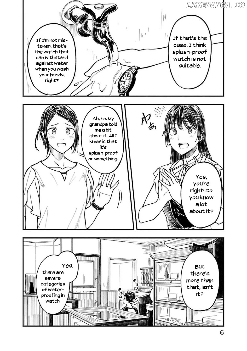 Kanmuri-san's Watch Workshop chapter 7 - page 8