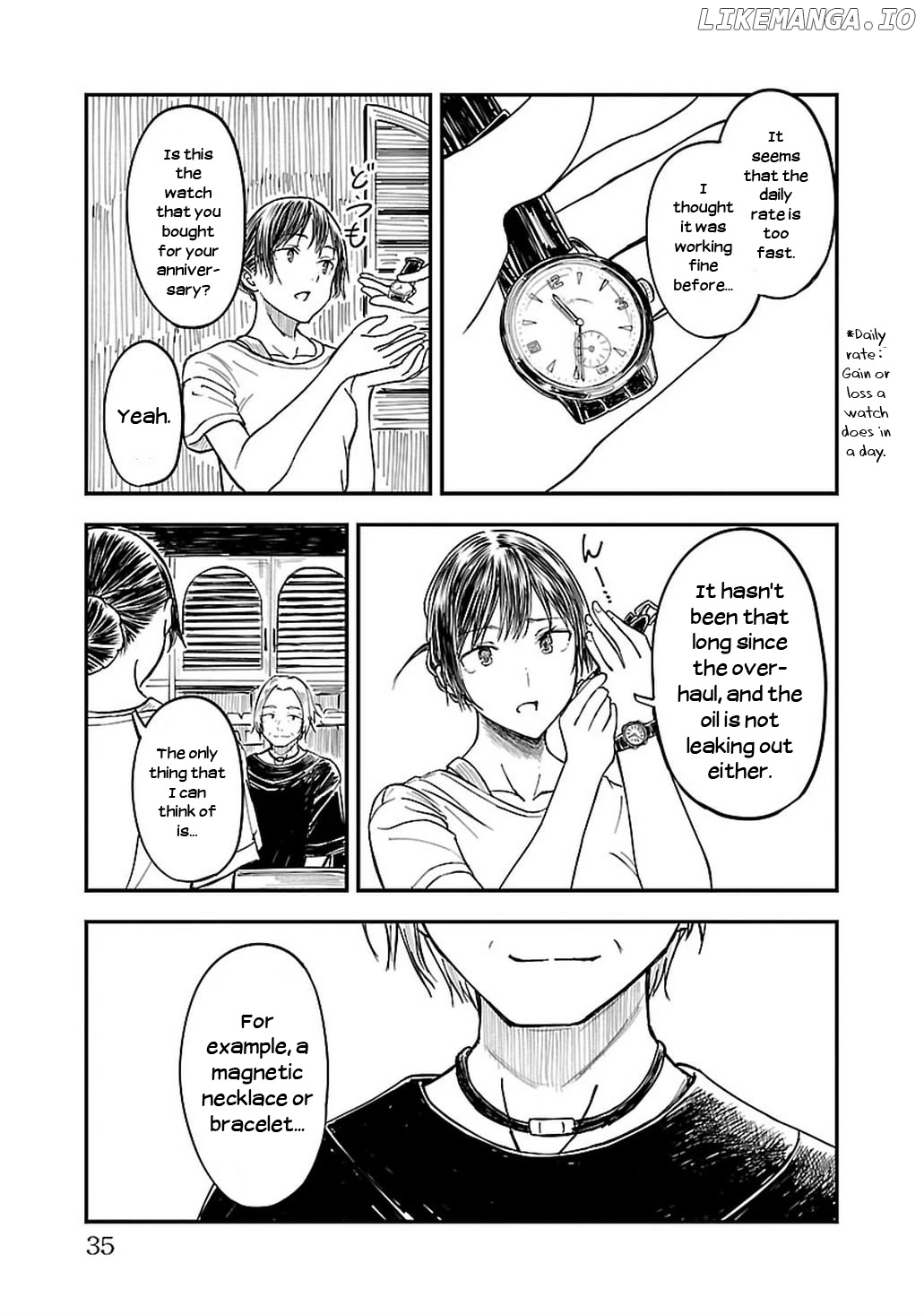 Kanmuri-san's Watch Workshop chapter 8 - page 11