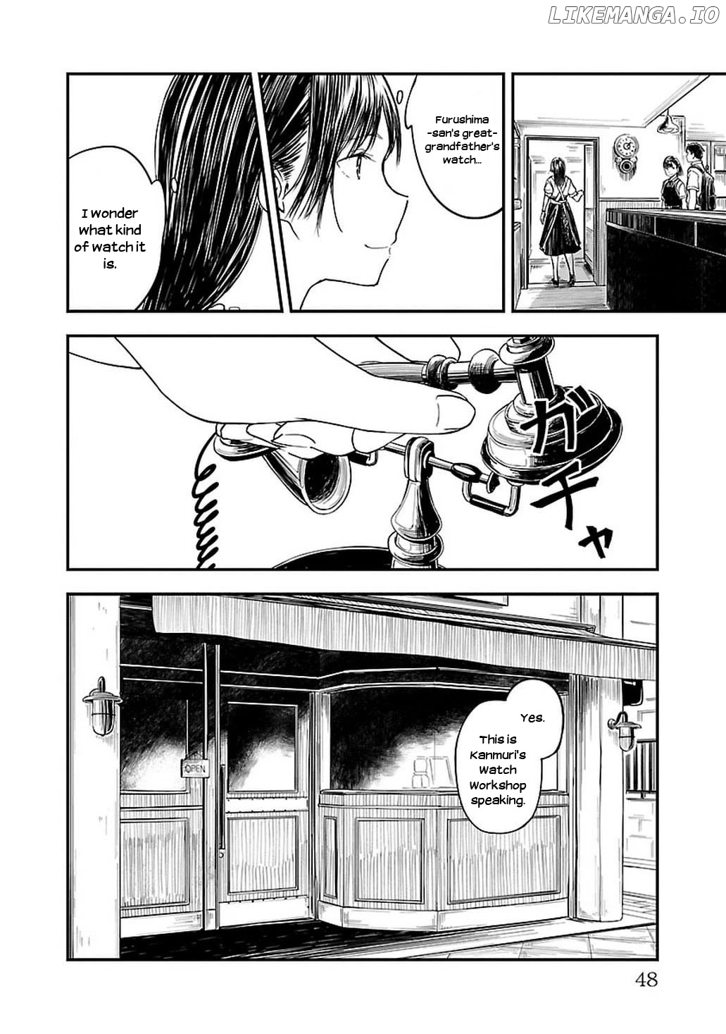 Kanmuri-san's Watch Workshop chapter 8 - page 24