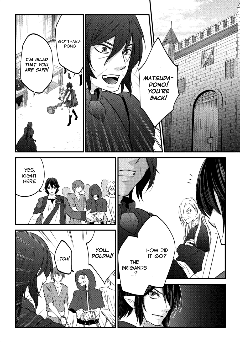 Around 40 "Shachiku" is Golem Master chapter 5 - page 17