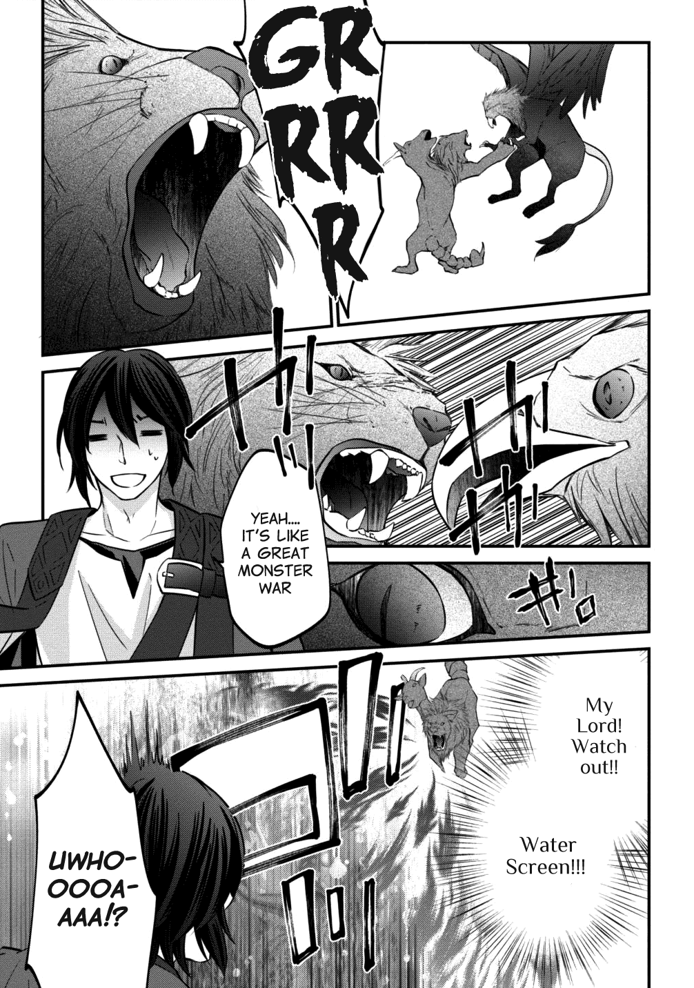 Around 40 "Shachiku" is Golem Master chapter 5 - page 7