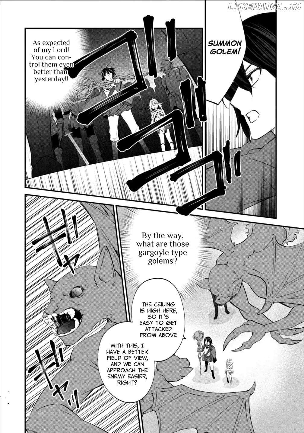 Around 40 "Shachiku" is Golem Master chapter 4 - page 8