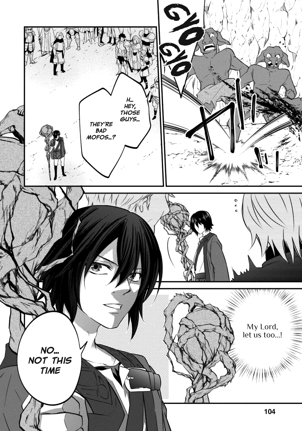 Around 40 "Shachiku" is Golem Master chapter 10 - page 22