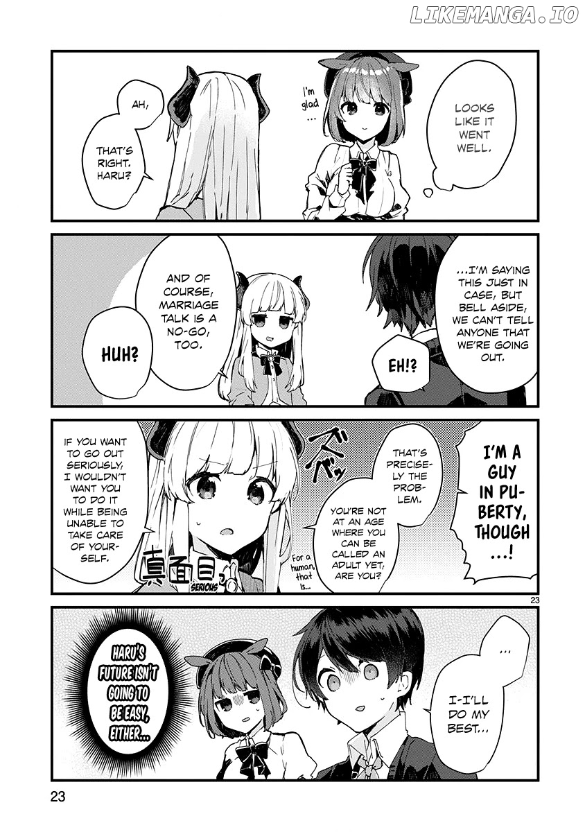 Maou-sama to Kekkonshitai (Serialization) chapter 6 - page 23