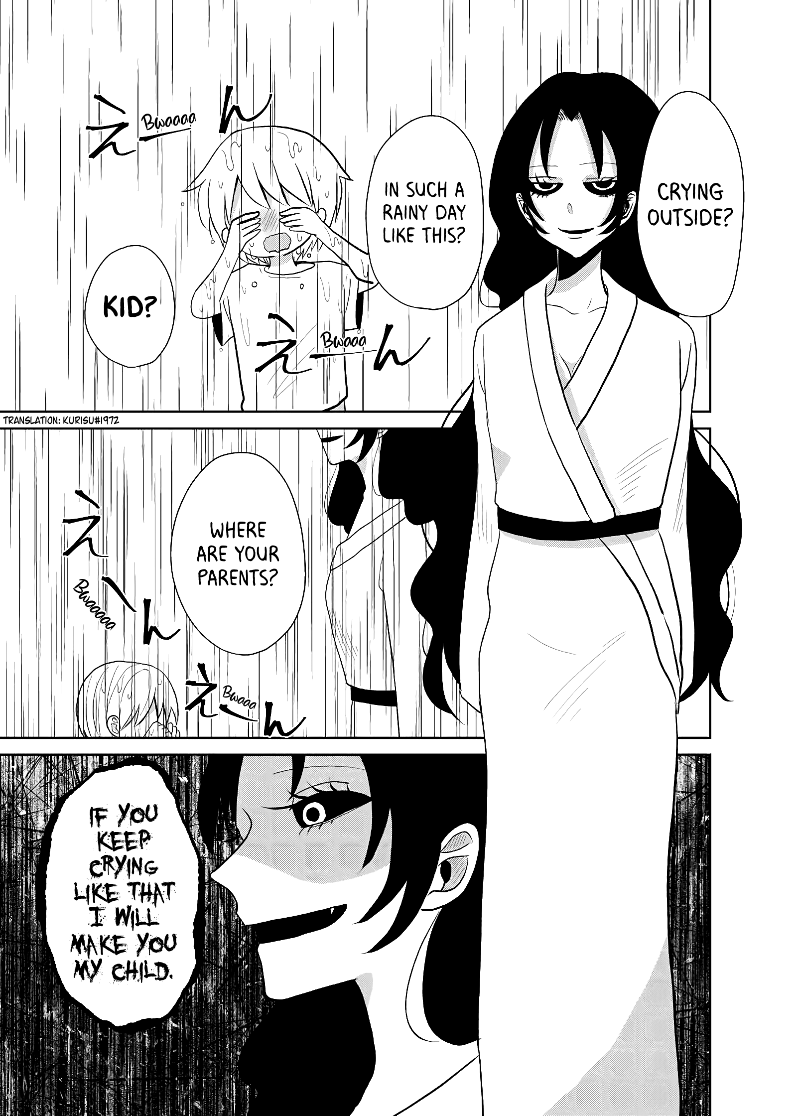 Spirited Away by the Rain Woman Youkai chapter 1 - page 1