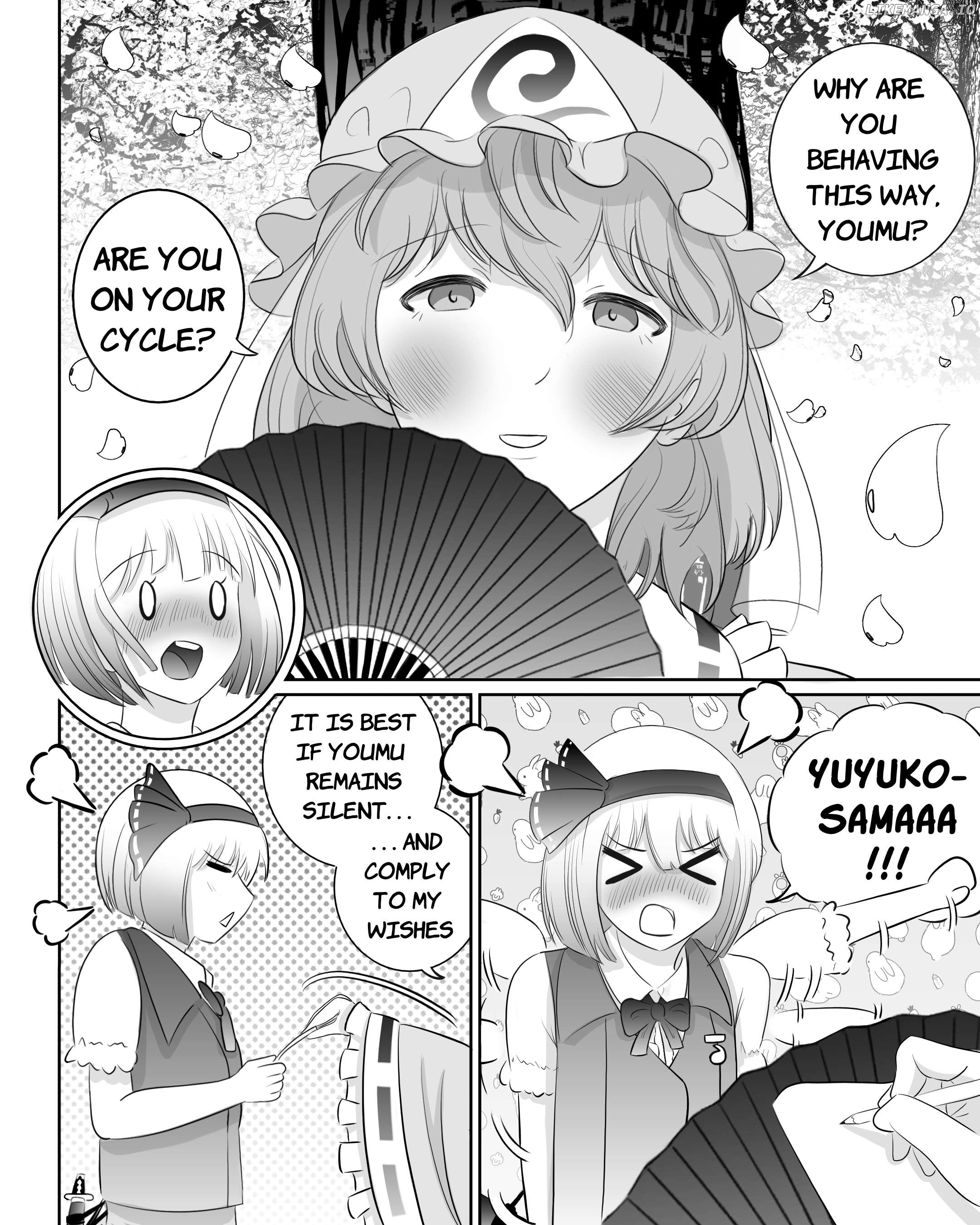 TOUHOU: Today's menu for lady Yuyuko Chapter 1 - page 10