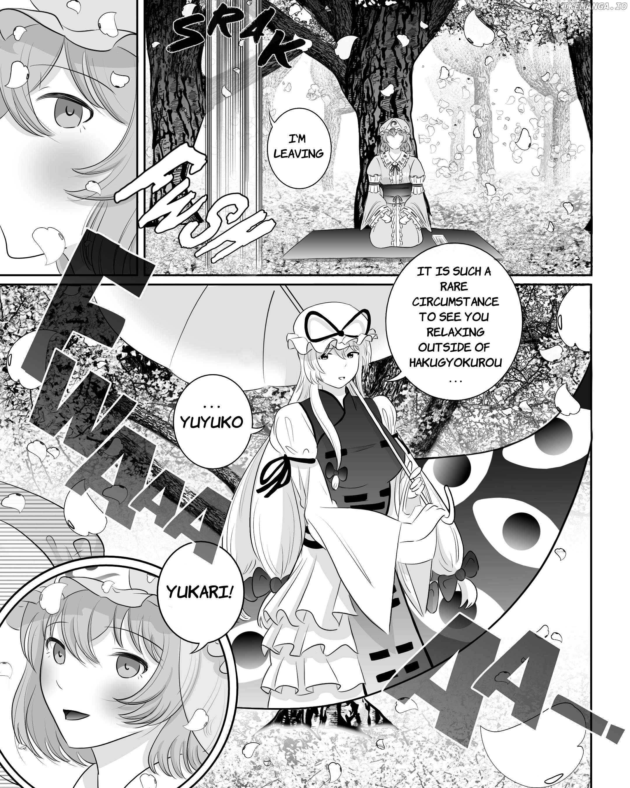 TOUHOU: Today's menu for lady Yuyuko Chapter 1 - page 11