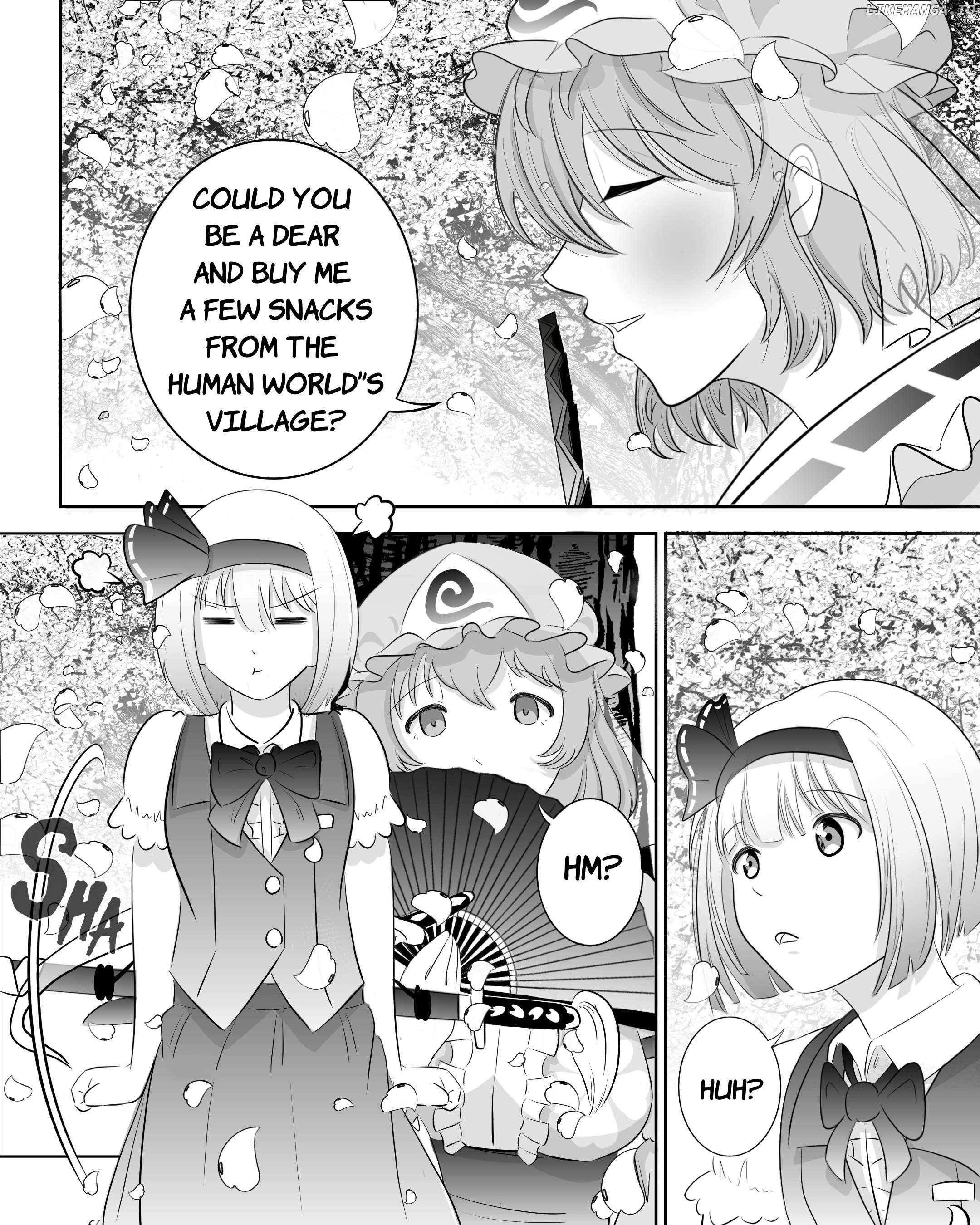 TOUHOU: Today's menu for lady Yuyuko Chapter 1 - page 8