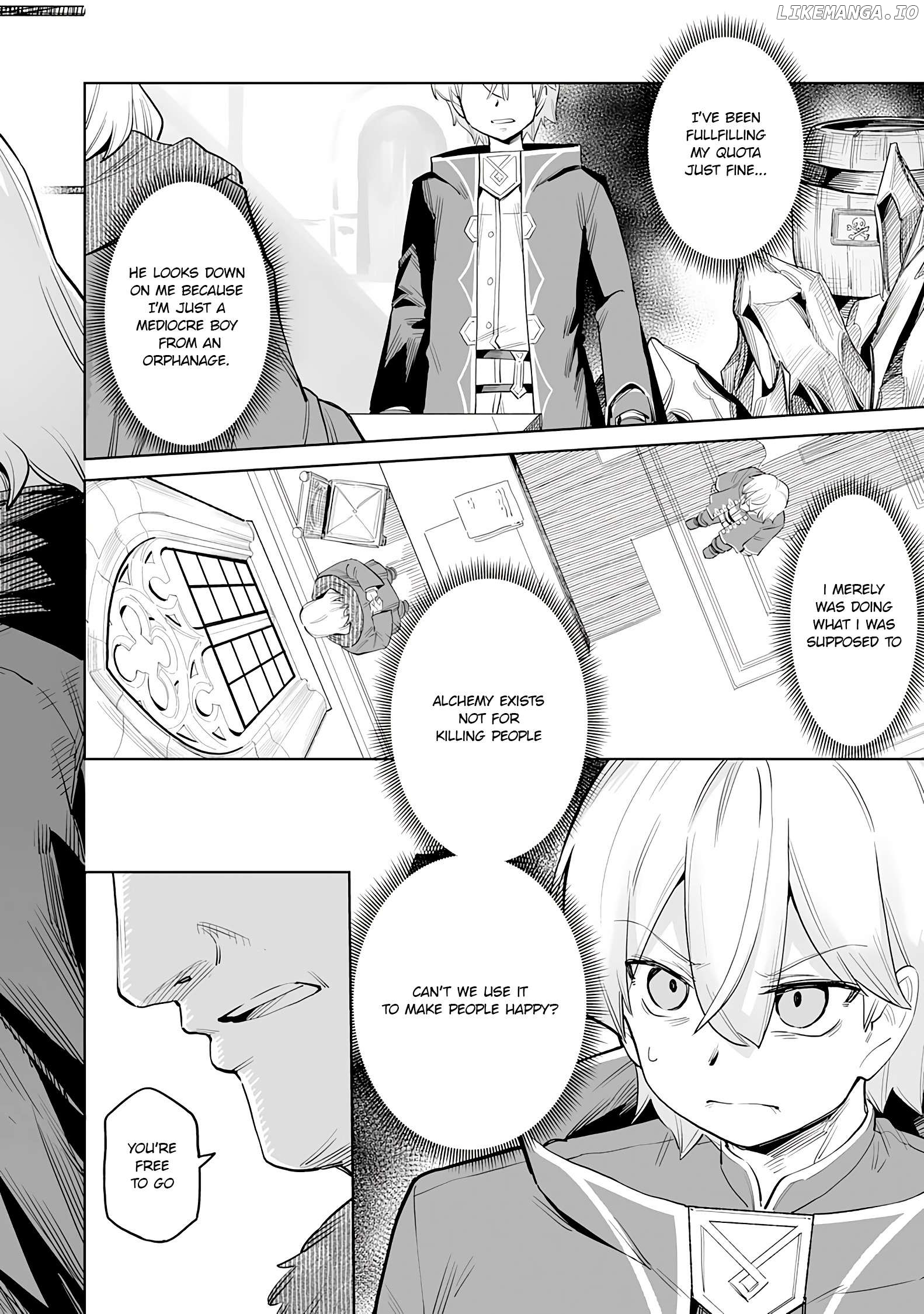 Kaikosareta Kyuutei Renkinjutsushi wa Henkyou de Dai Nouen wo Tsukuriageru - Sokoku wo Oidasareta kedo, Saikyou Ryouchi de Slow Life wo Ouka suru Chapter 1.1 - page 8