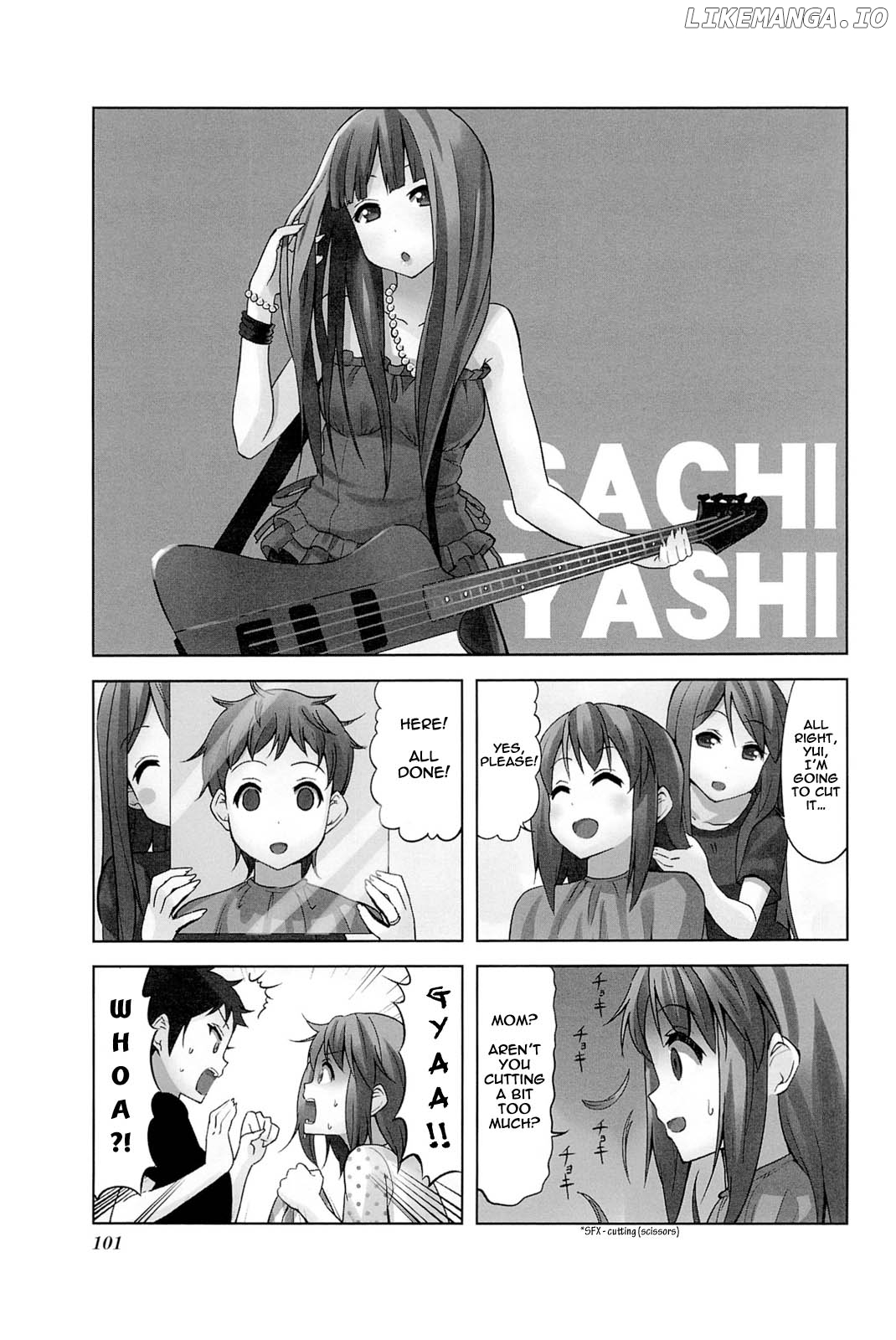 K-ON! College chapter 13 - page 1