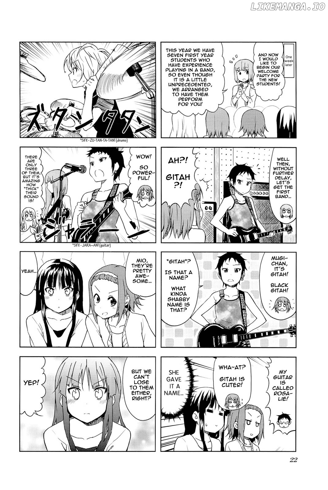 K-ON! College chapter 3 - page 8