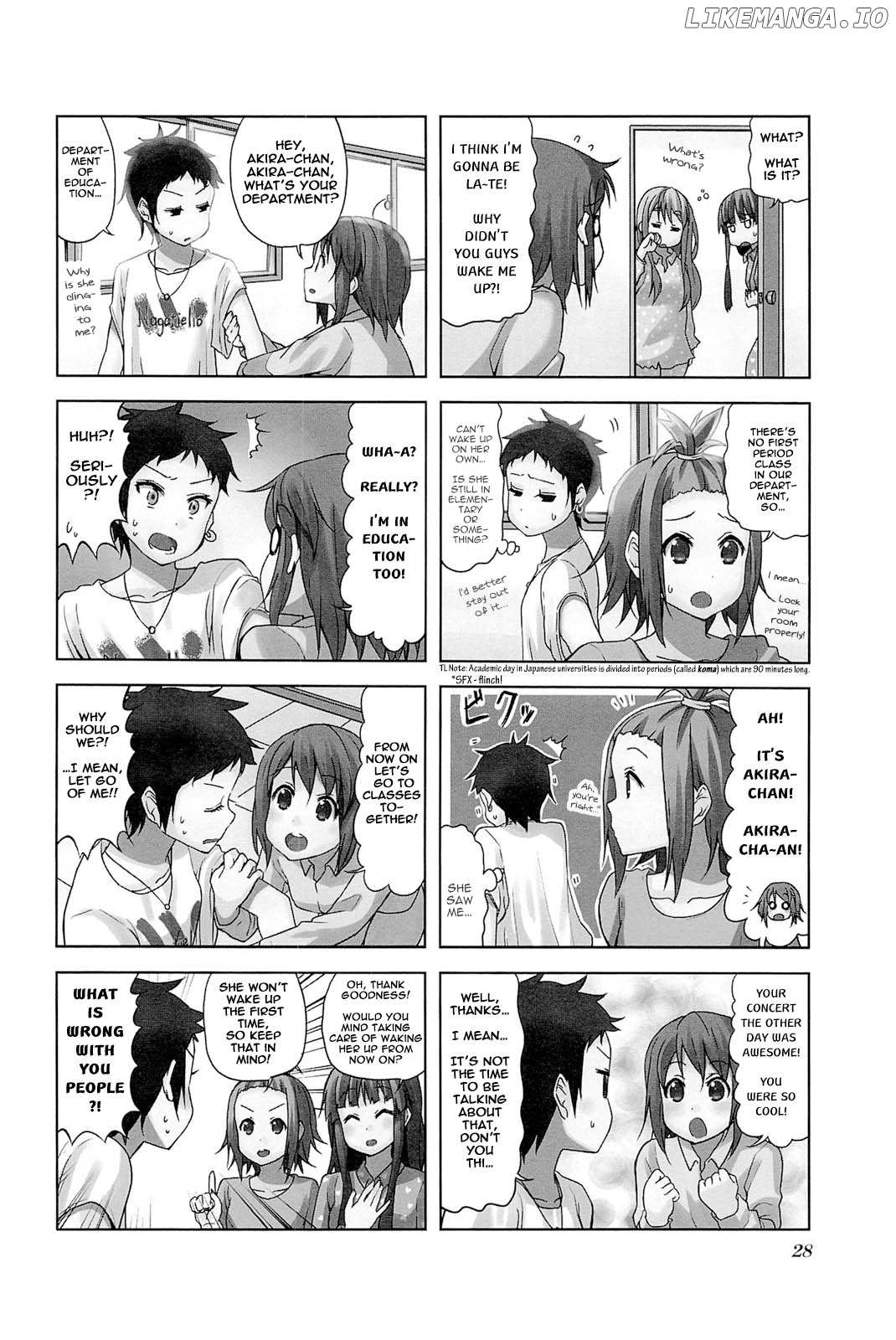 K-ON! College chapter 4 - page 2