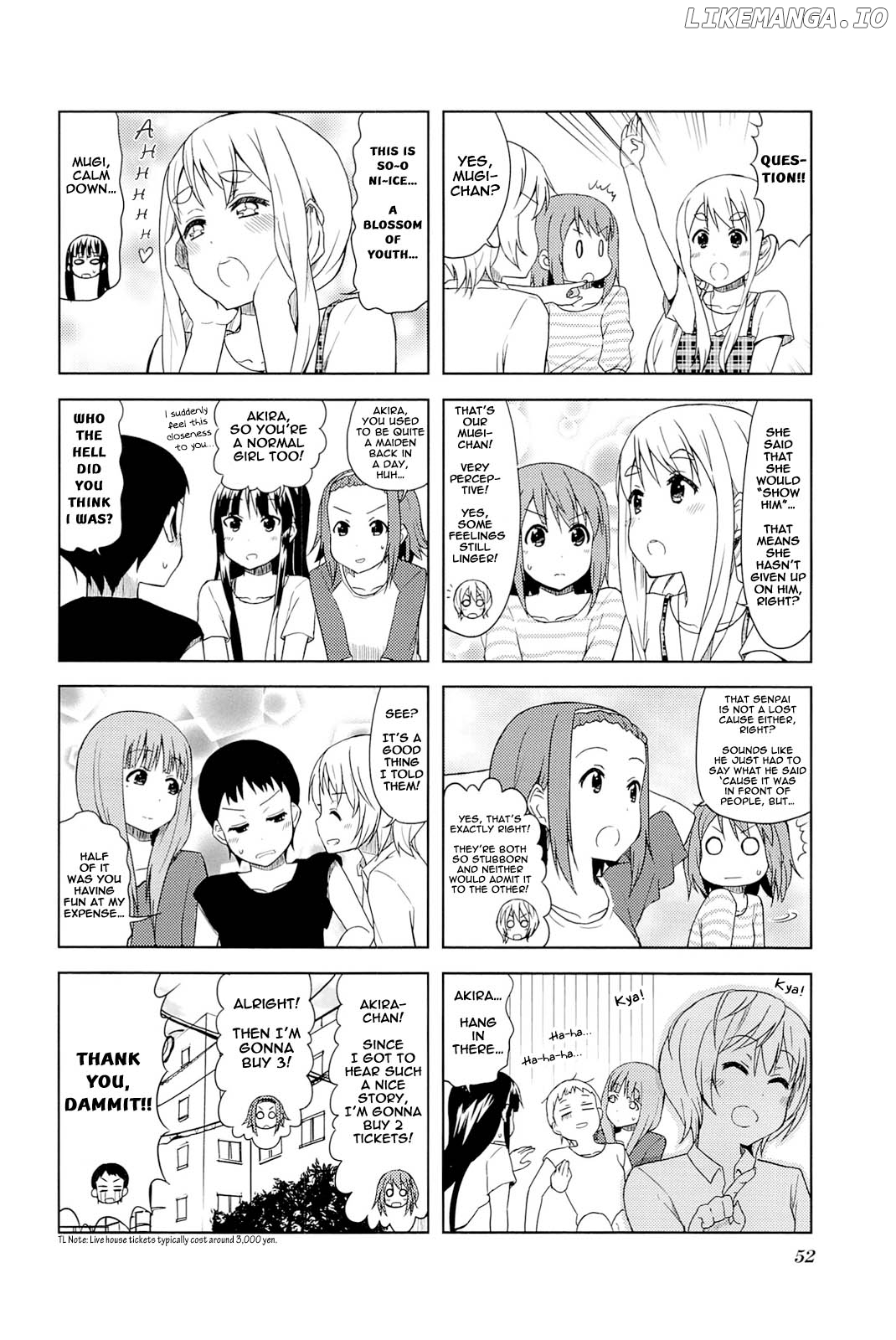 K-ON! College chapter 6 - page 8