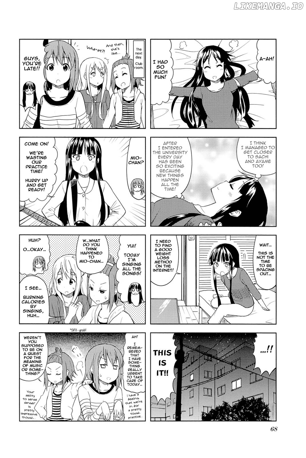 K-ON! College chapter 8 - page 8