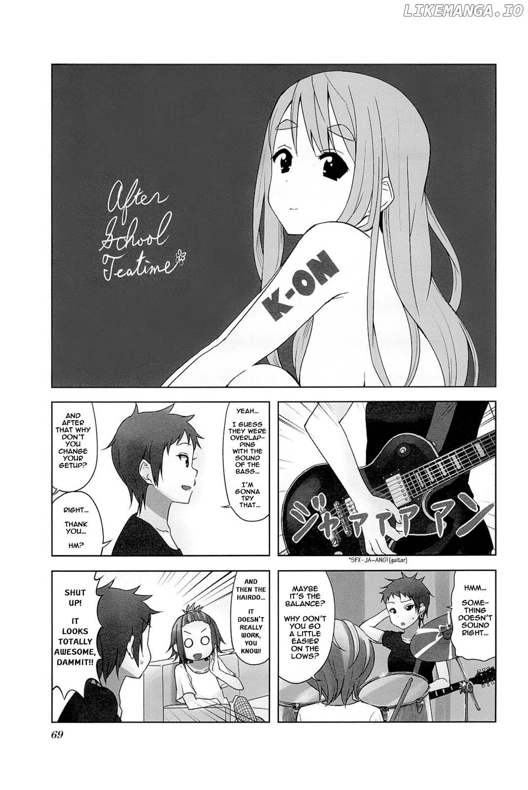 K-ON! College chapter 9 - page 1