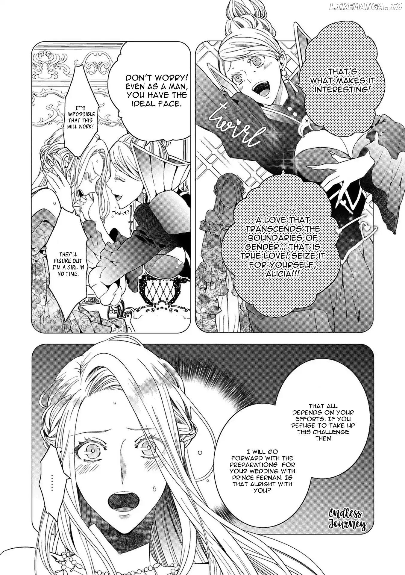 The Reincarnated Cross Dressing Princess Cannot Find A Marriage Partner chapter 1 - page 13