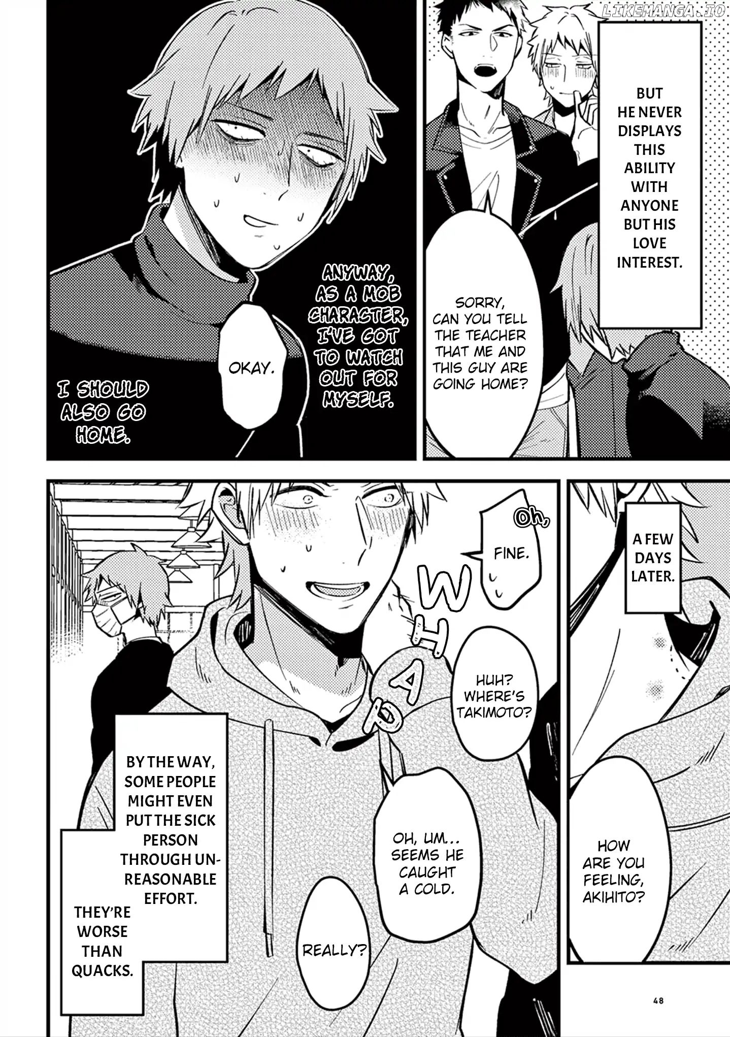 A World Where Everything Definitely Becomes BL vs. The Man Who Definitely Doesn't Want To Be In A BL chapter 8 - page 6