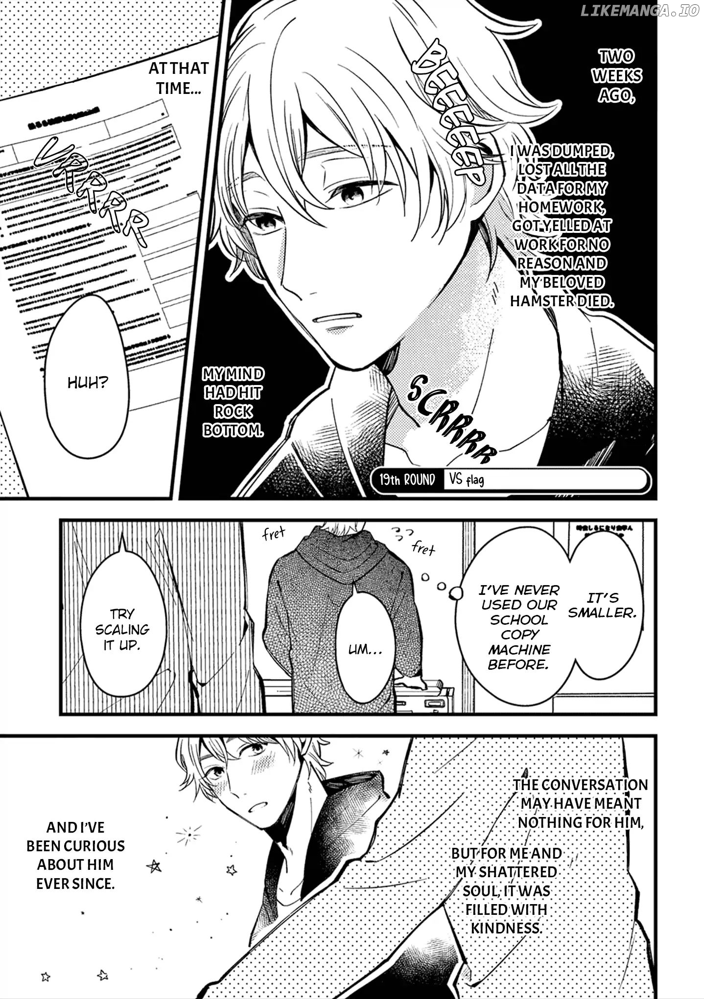 A World Where Everything Definitely Becomes BL vs. The Man Who Definitely Doesn't Want To Be In A BL chapter 19 - page 2