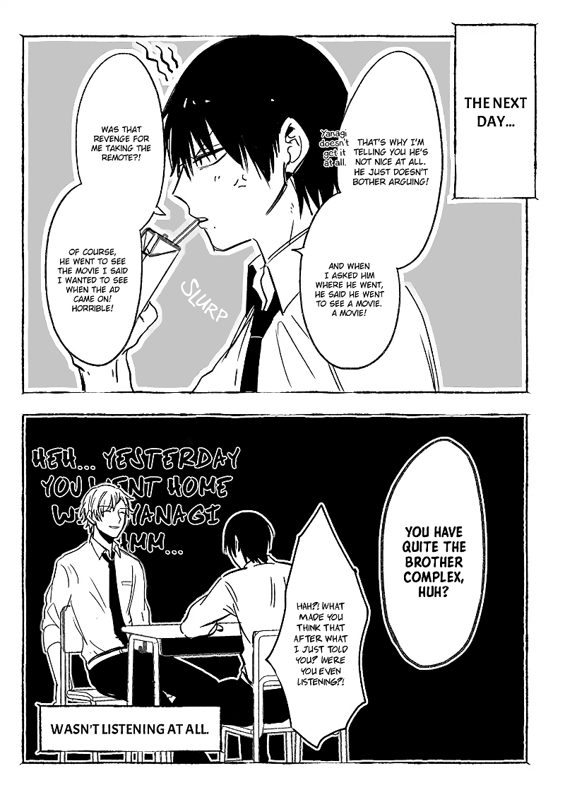 A World Where Everything Definitely Becomes BL vs. The Man Who Definitely Doesn't Want To Be In A BL chapter 19.6 - page 11
