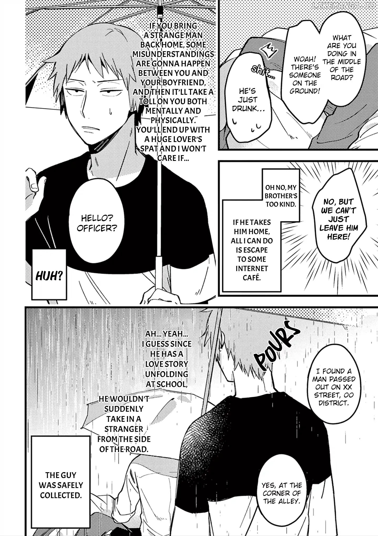 A World Where Everything Definitely Becomes BL vs. The Man Who Definitely Doesn't Want To Be In A BL chapter 9 - page 5