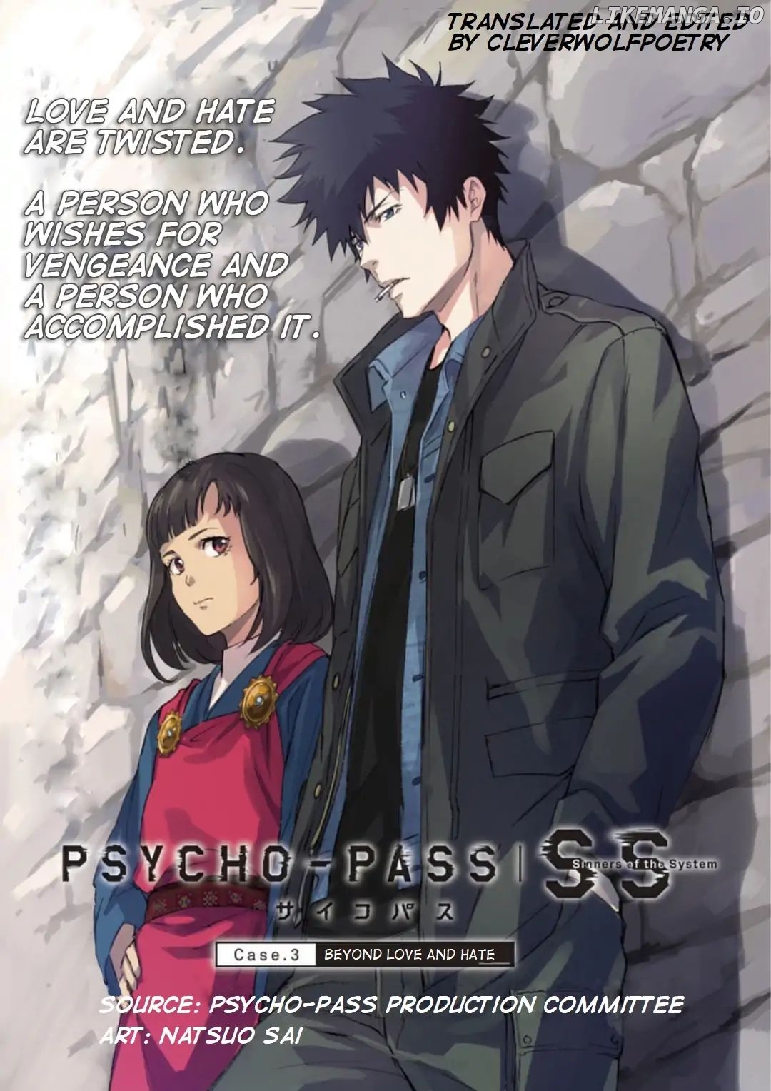 Psycho-Pass: Sinners of the System Case 3 - Beyond love and hate chapter 1 - page 1