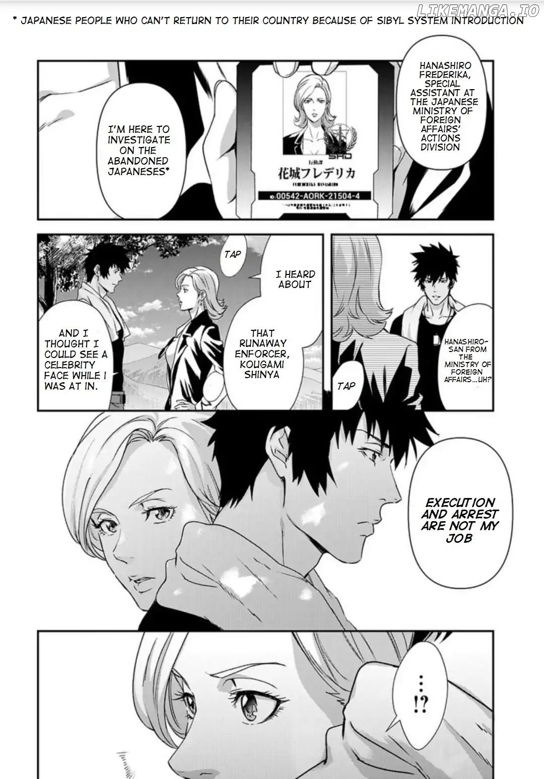 Psycho-Pass: Sinners of the System Case 3 - Beyond love and hate chapter 2 - page 22