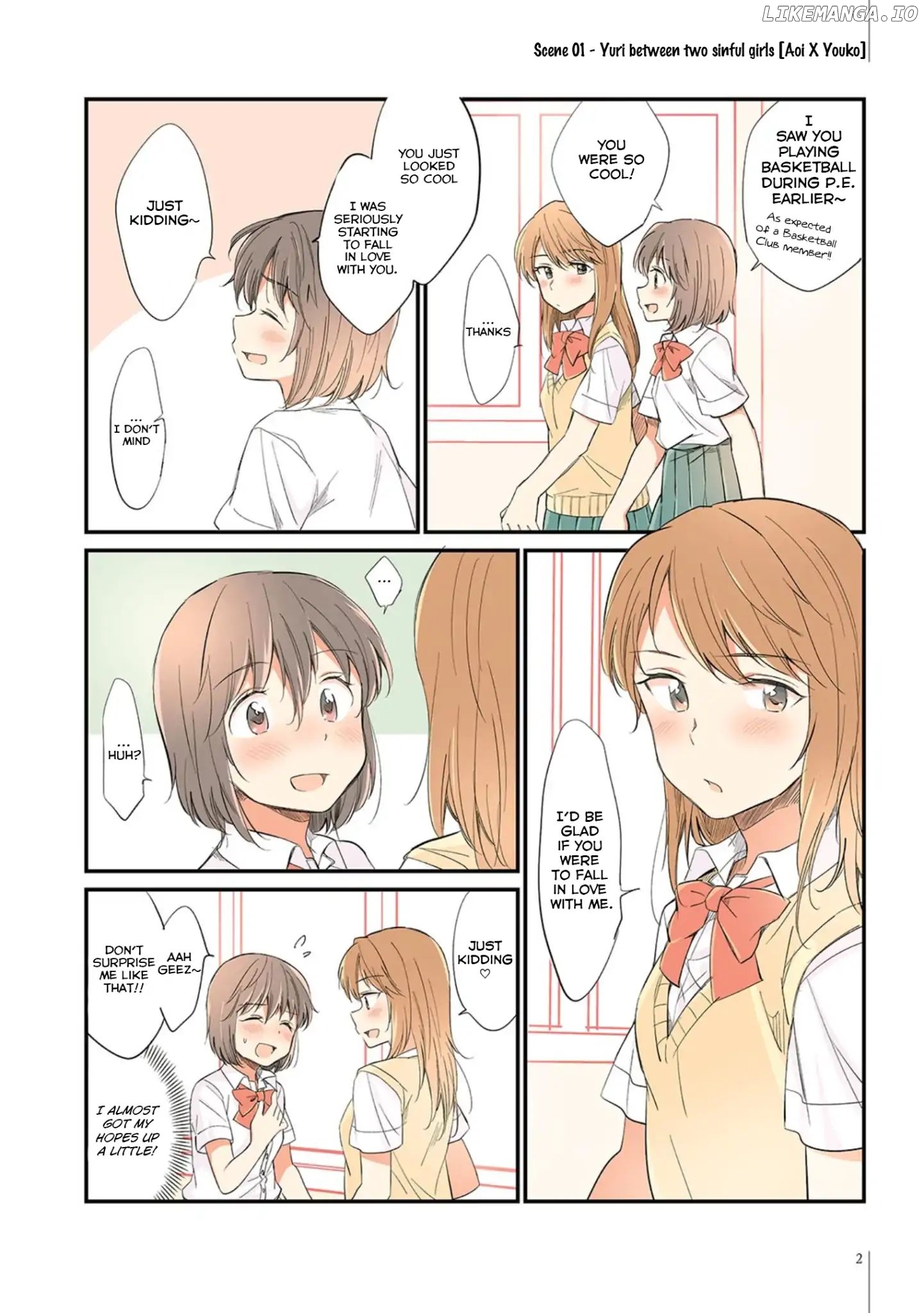 A Hundred Scenes of Girls Love chapter 1 - page 4